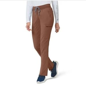 Carhartt Rugged Flex Women's Modern Fit Scrub Pants XS nutmeg